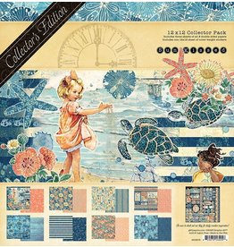 Graphic 45 Sun Kissed Collector's Edition 12x12 Pack with Stickers