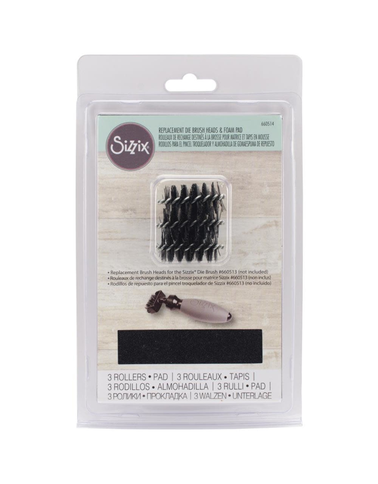 Sizzix SIZZIX BRUSH/PAD REPLACEMENT FOR 660513