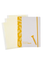 WE R MEMORY KEEPERS We R Memory Keepers STICKY FOLIO - Yellow