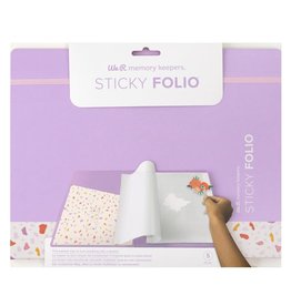 WE R MEMORY KEEPERS We R Memory Keepers STICKY FOLIO - Lilac