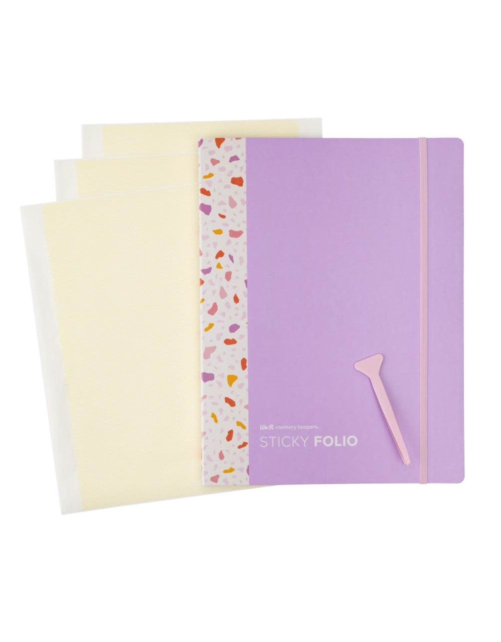 WE R MEMORY KEEPERS We R Memory Keepers STICKY FOLIO - Lilac