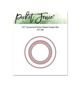 PICKET FENCE STUDIOS Connected Circles Shaker Creator Die   2.5