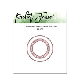 PICKET FENCE STUDIOS Connected Circles Shaker Creator Die   2.0