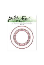 PICKET FENCE STUDIOS Connected Circles Shaker Creator Die   3.5