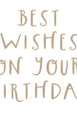Spellbinders Best Wishes On Your Birthday - Hot Foil Plates