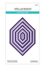 Spellbinders Hexi-Gem Essentials - Dies