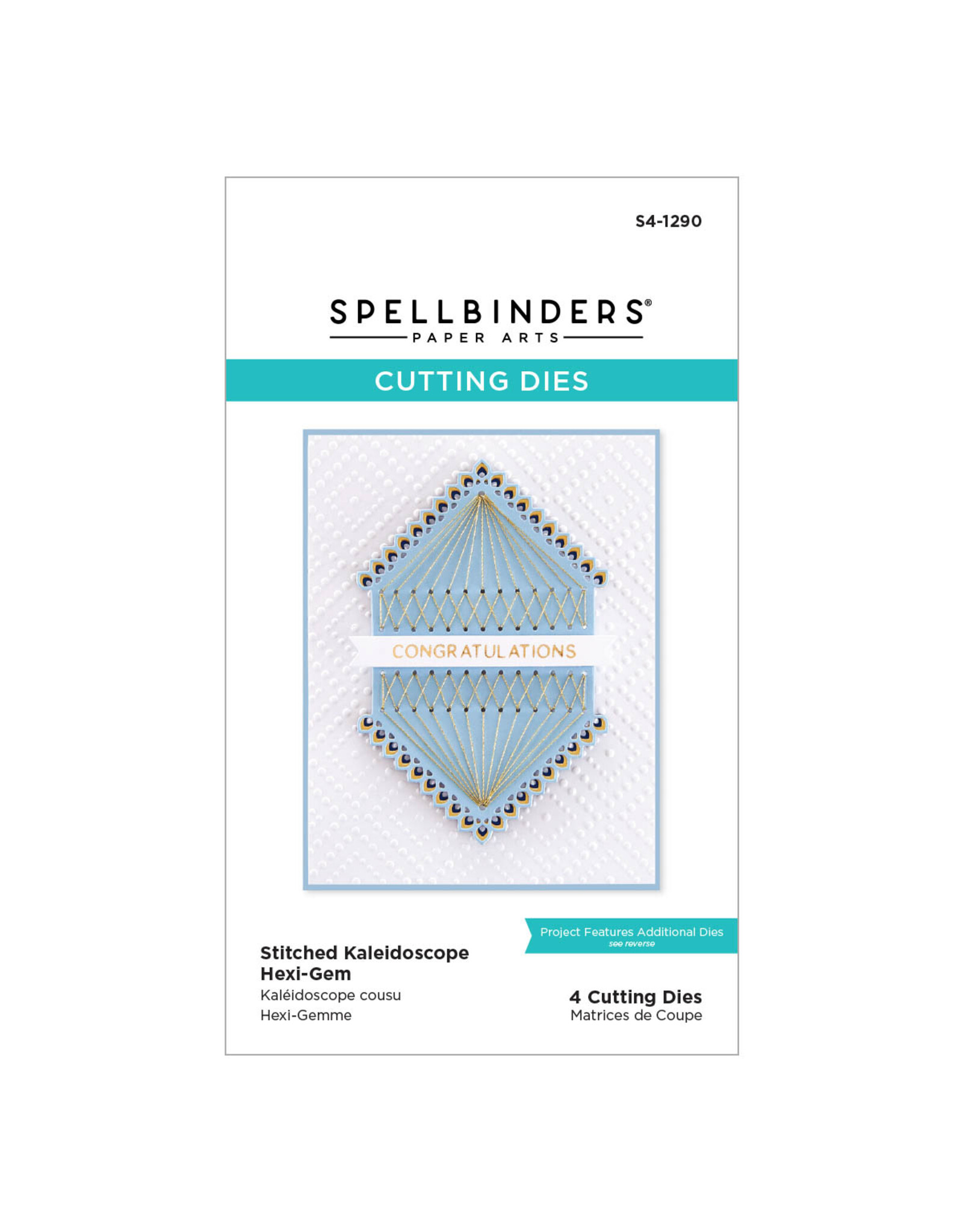 Spellbinders Hexi-Gem Sitched Kaleidoscope