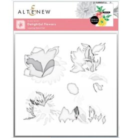 ALTENEW Delightful Flowers Layering Stencil Set 3 in 1