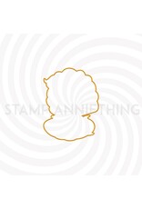 Stamp Anniething Attina What the Shell Outline Die