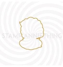 Stamp Anniething Attina What the Shell Outline Die