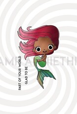 Stamp Anniething Adella Part of Your World - Stamp