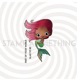 Stamp Anniething Adella Part of Your World - Stamp