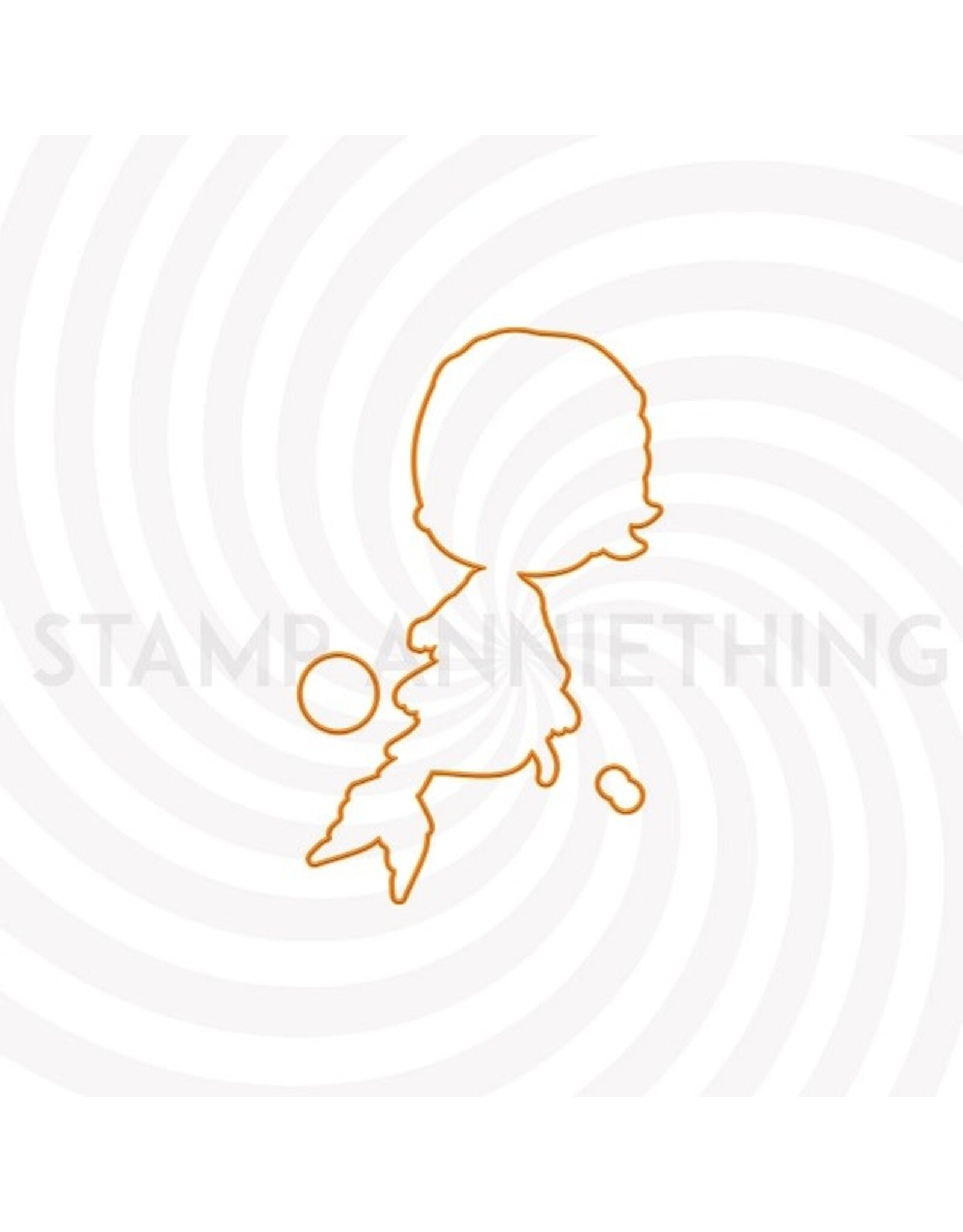 Stamp Anniething Kevin You’re Mer-mazing Outline Die