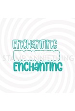 Stamp Anniething Enchanting Word Die