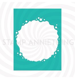 Stamp Anniething Bubble Card Mat Die