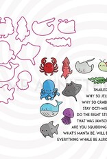 Stamp Anniething What's Manta Be will Be Stamp and Outline Die Bundle