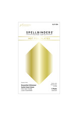 Spellbinders Essentials Glimmer Solid Hexi-Gem - Hot Foil Plate