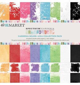49 AND MARKET Spectrum Gardenia Solids 12x12 paper pack
