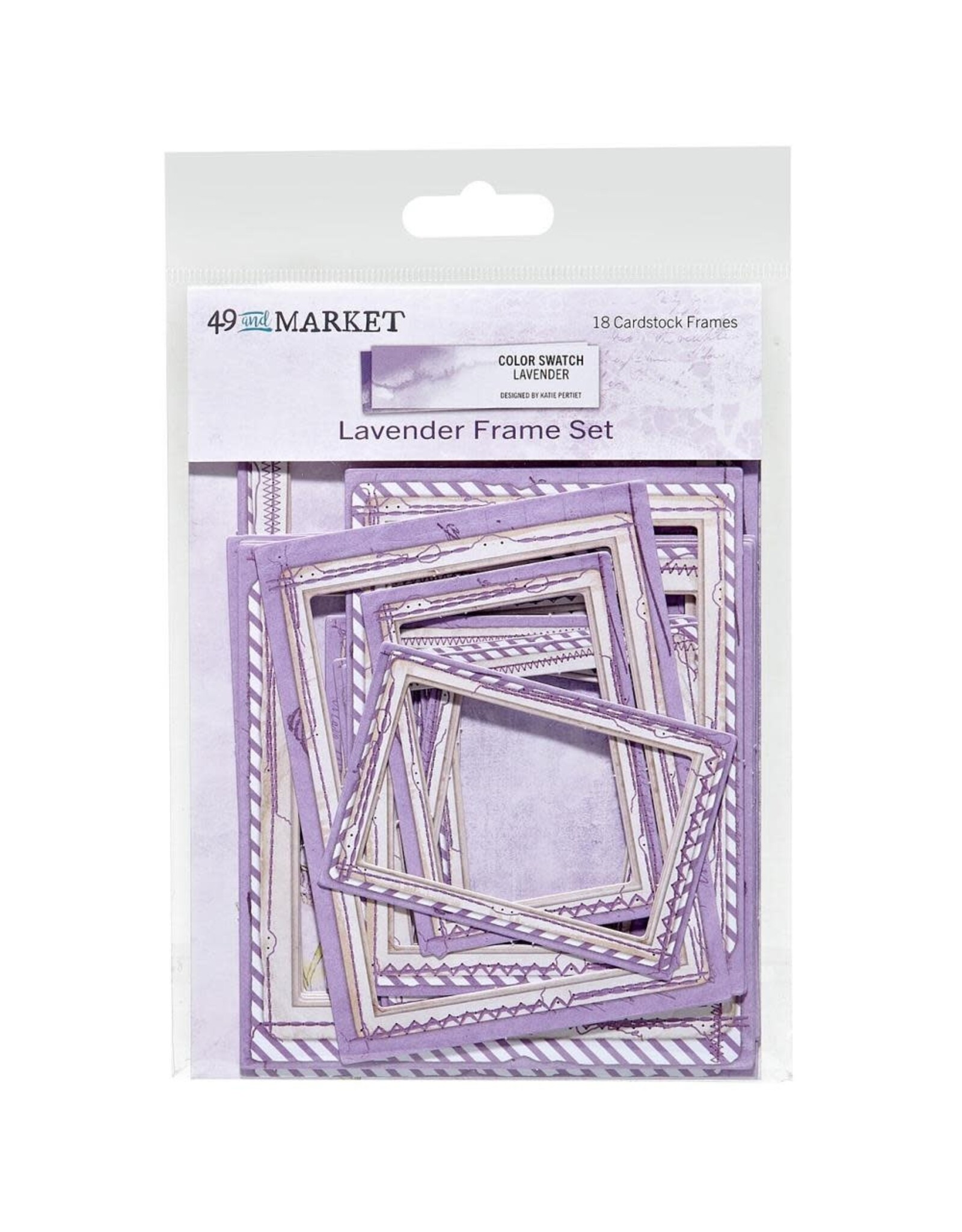 49 AND MARKET Color Swatch-Lavender Frame Set