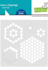 Lawn Fawn Honeycomb - Stencil