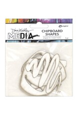Dina Wakley Media Dina Wakley - Chipboard Shapes