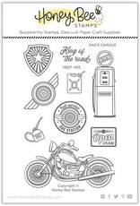 Honey Bee Dad's Garage 4x6 Stamp Set