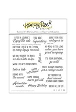 Honey Bee Take A Ride 6x6 Stamp Set