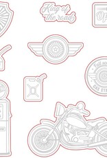 Honey Bee Dad's Garage -Stamp & Honey Cuts