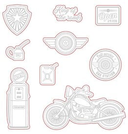 Honey Bee Dad's Garage -Stamp & Honey Cuts