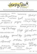 Honey Bee Be Still 6x6 Stamp Set