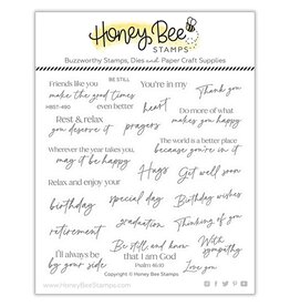 Honey Bee Be Still 6x6 Stamp Set