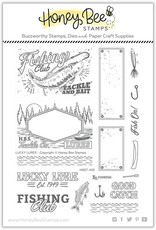 Honey Bee Lucky Lures 6x8 Stamp Set