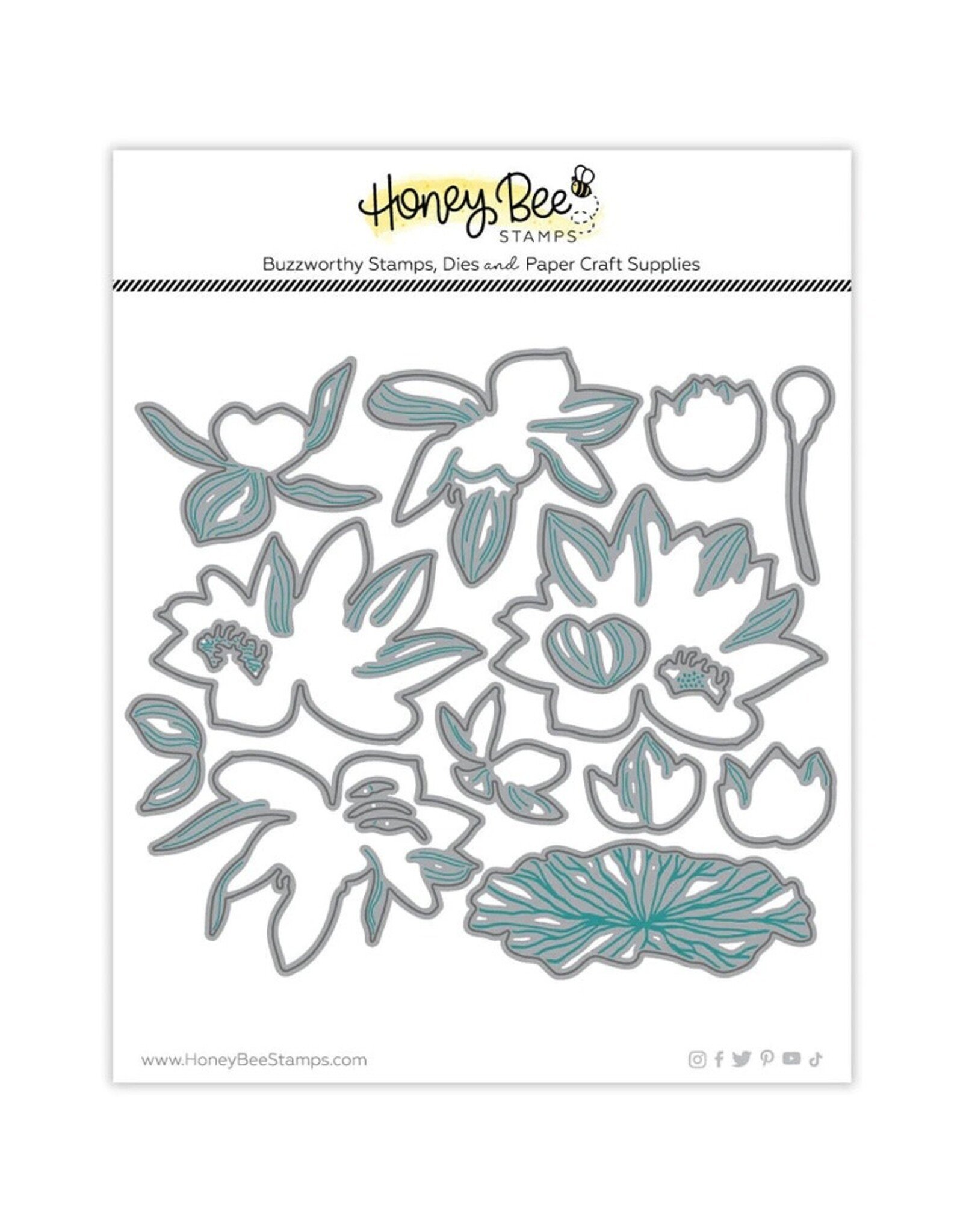 Honey Bee Lovely Layers: Water Lily - Honey Cuts - The Nic Nook