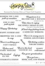 Honey Bee Hooked on You 6x6 Stamp Set