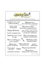 Honey Bee Hooked on You 6x6 Stamp Set