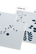 PINKFRESH STUDIO Summer Blooms stencil