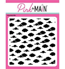 Pink & Main Cloudy Day - Embossing Folder