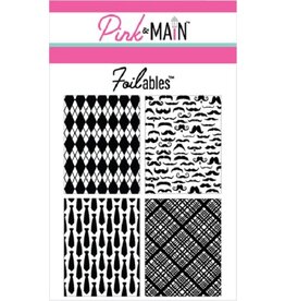 Pink & Main Masculine - Foilables (4 Designs)