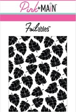 Pink & Main Tropical Leaves - Foilable Sheets
