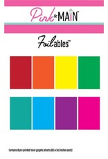 Pink & Main RAINBOW TONER SHEETS 5.5 X 8.5