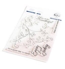 PINKFRESH STUDIO Delicate Foliage stamp