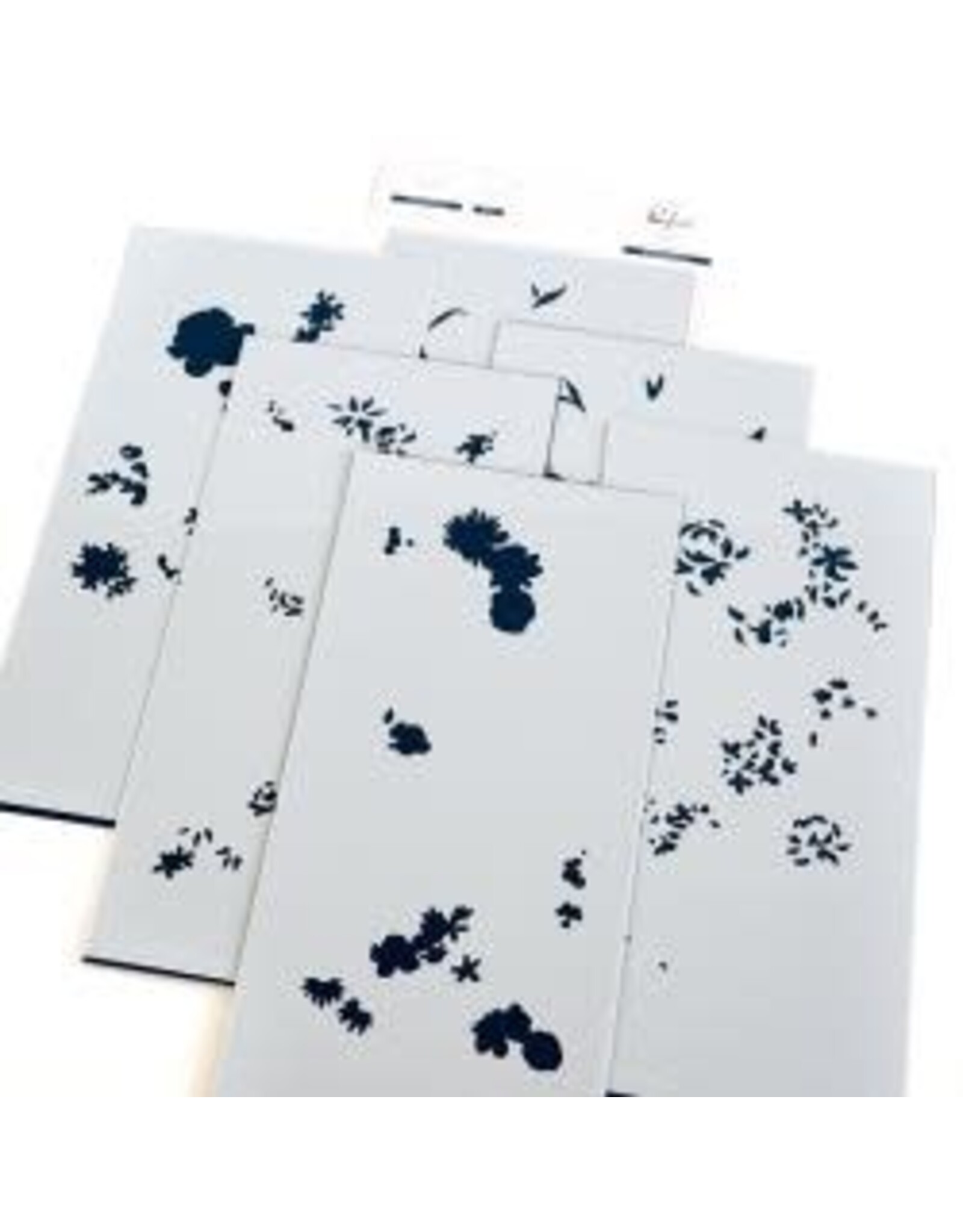 PINKFRESH STUDIO Garden Bouquet Stencil Set 4 X 9 (6 pkg)