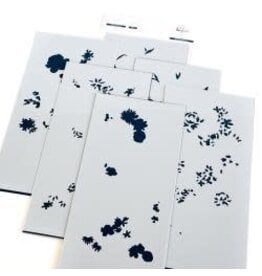 PINKFRESH STUDIO Garden Bouquet Stencil Set 4 X 9 (6 pkg)