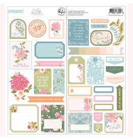 PINKFRESH STUDIO Lovely Blooms: Cardstock Stickers