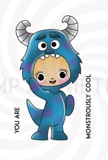 Stamp Anniething James - You are Monstrously Cool