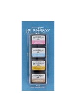 Spellbinders BetterPress Ink Mini Set - Nature Tones  4 Pack