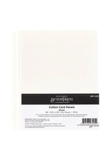 Spellbinders BetterPress A2 Cotton Card Panels - Bisque  25 Pack