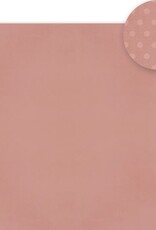 Simple Stories Color Vibe 12X12 Textured Cardstock - Mauve