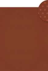 Simple Stories Color Vibe 12X12 Textured Cardstock - Rust