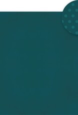 Simple Stories Color Vibe 12X12 Textured Cardstock - Deep Teal